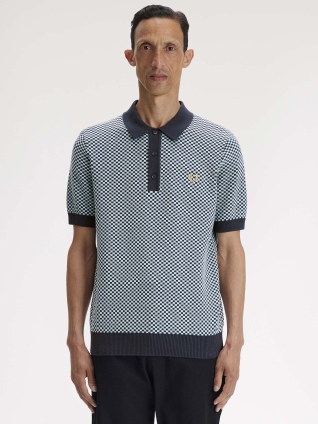 Polo de Malha Jacquard K2312