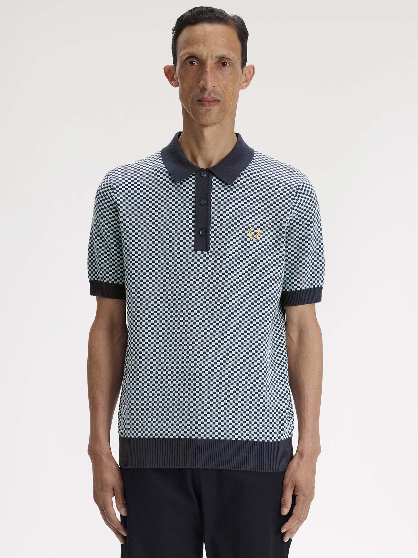 Polo de Malha Jacquard K2312