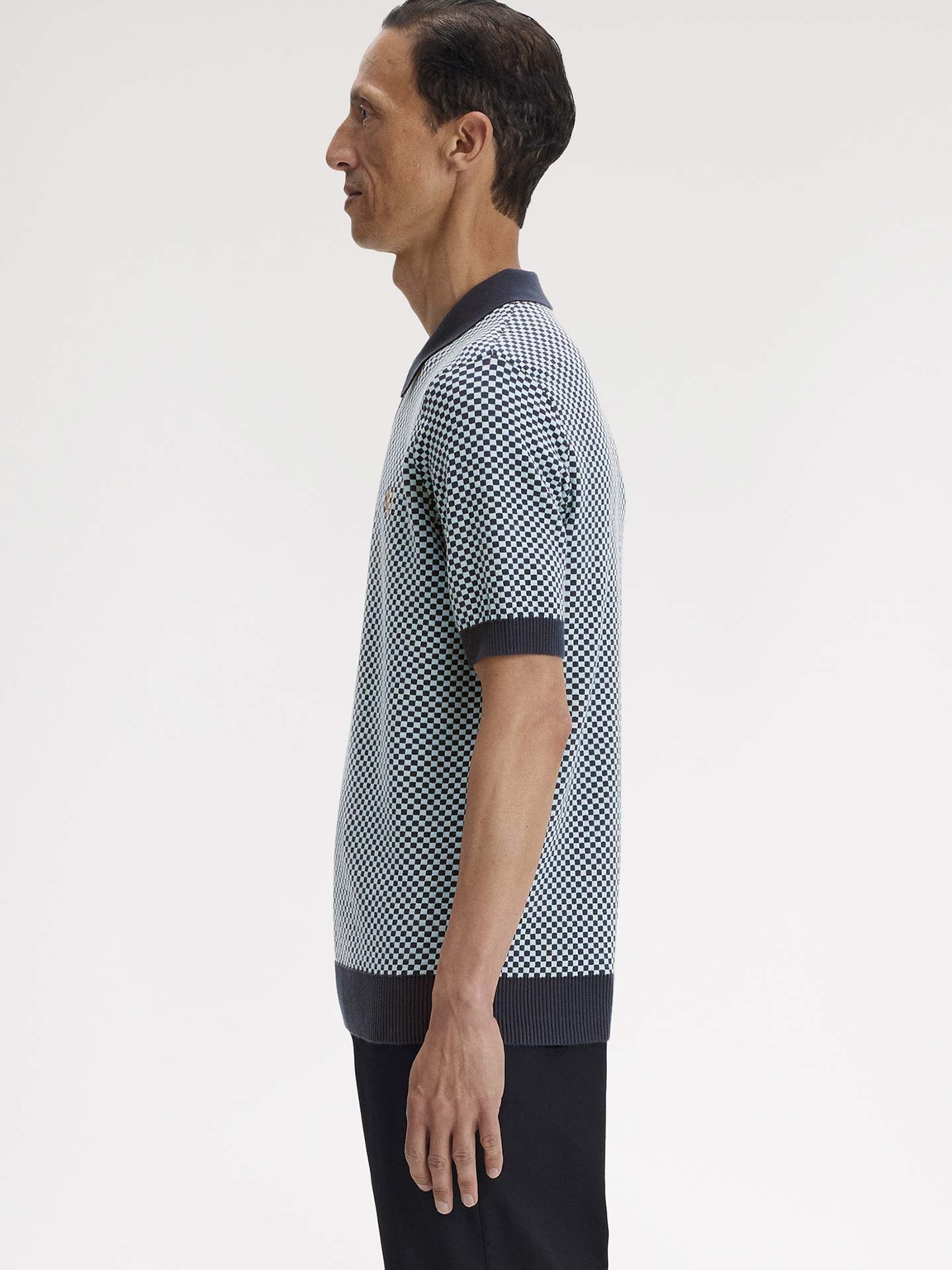 Polo de Malha Jacquard K2312