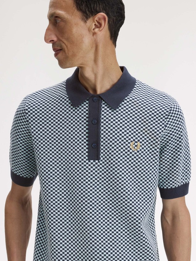 Polo de Malha Jacquard K2312