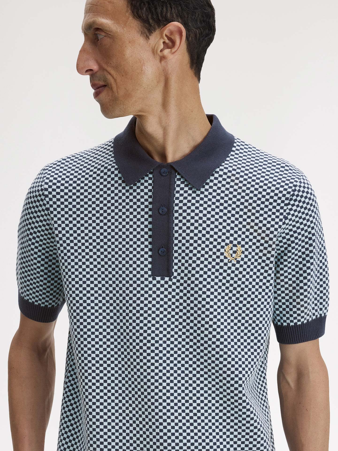 Polo de Malha Jacquard K2312
