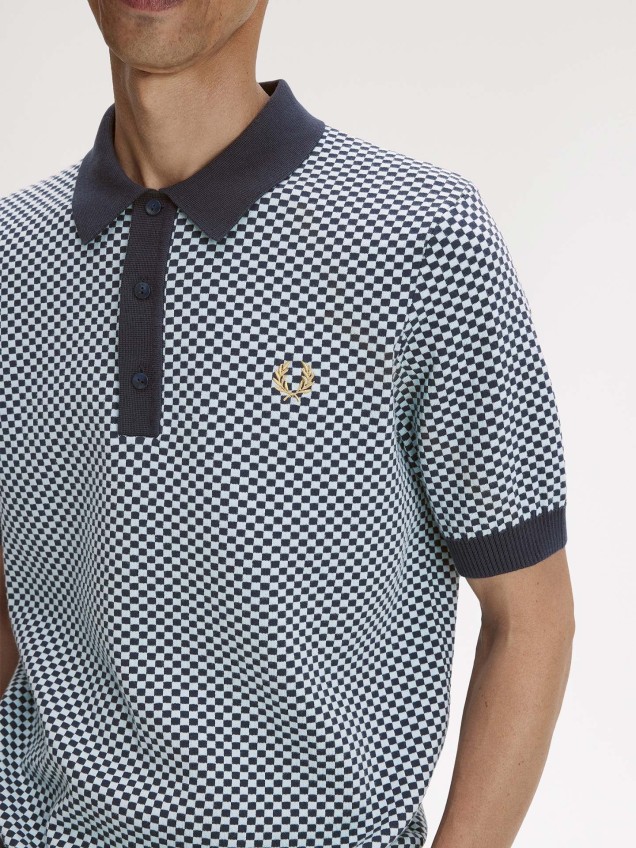 Polo de Malha Jacquard K2312