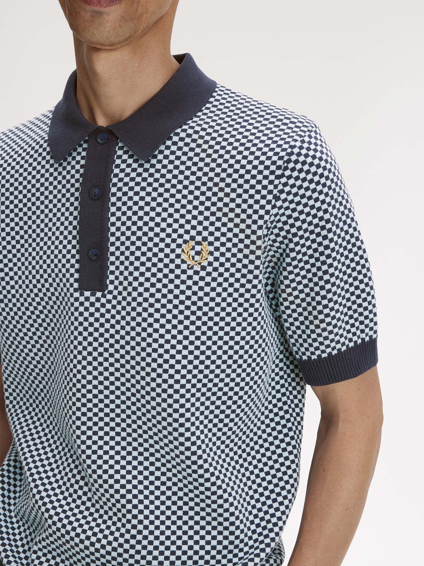Polo de Malha Jacquard K2312