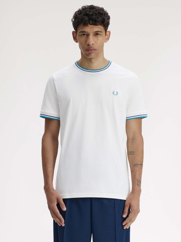 T-shirt com Riscas M1588V