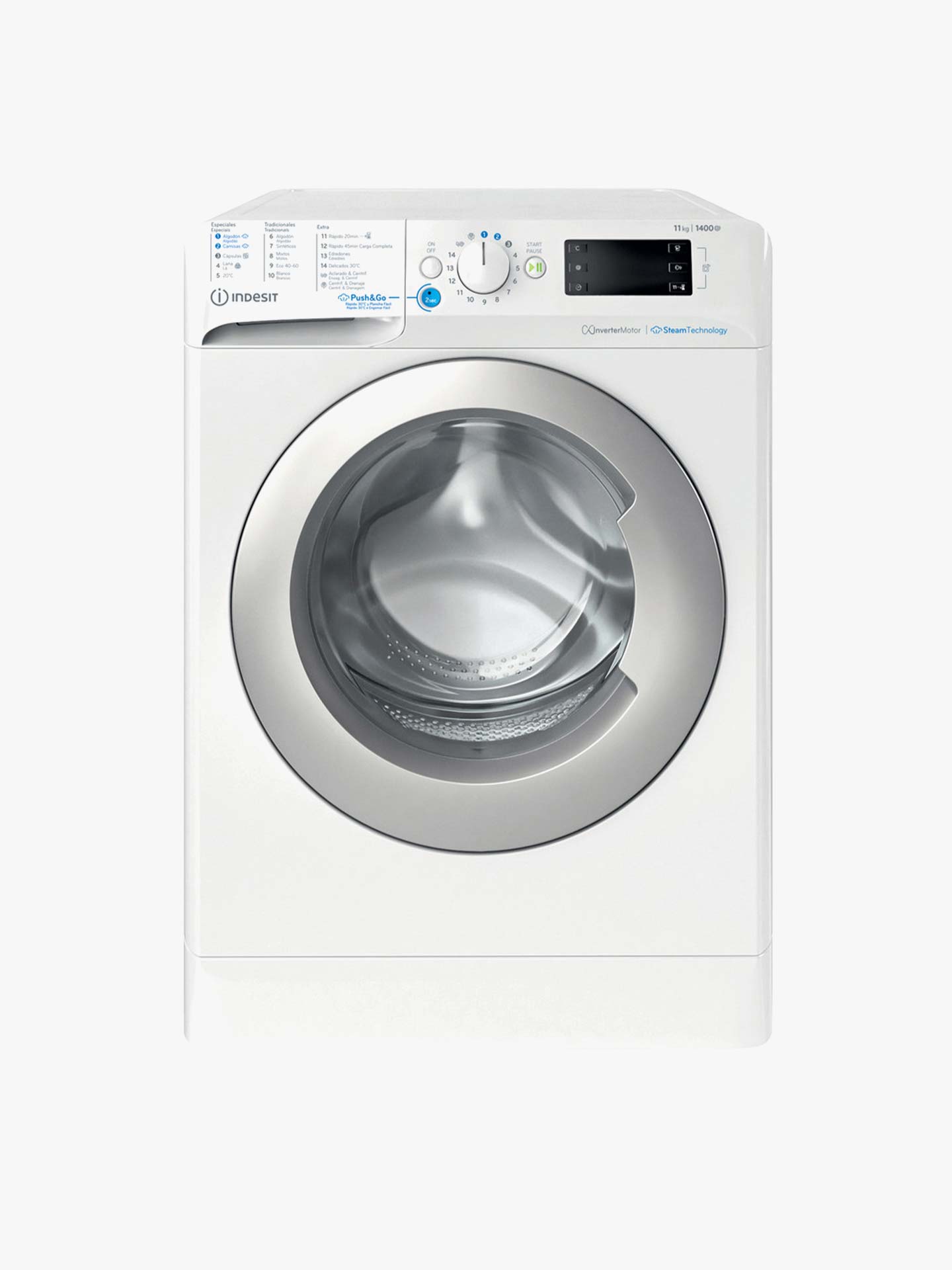 Máquina de Lavar Roupa 11kg 1400 RPM