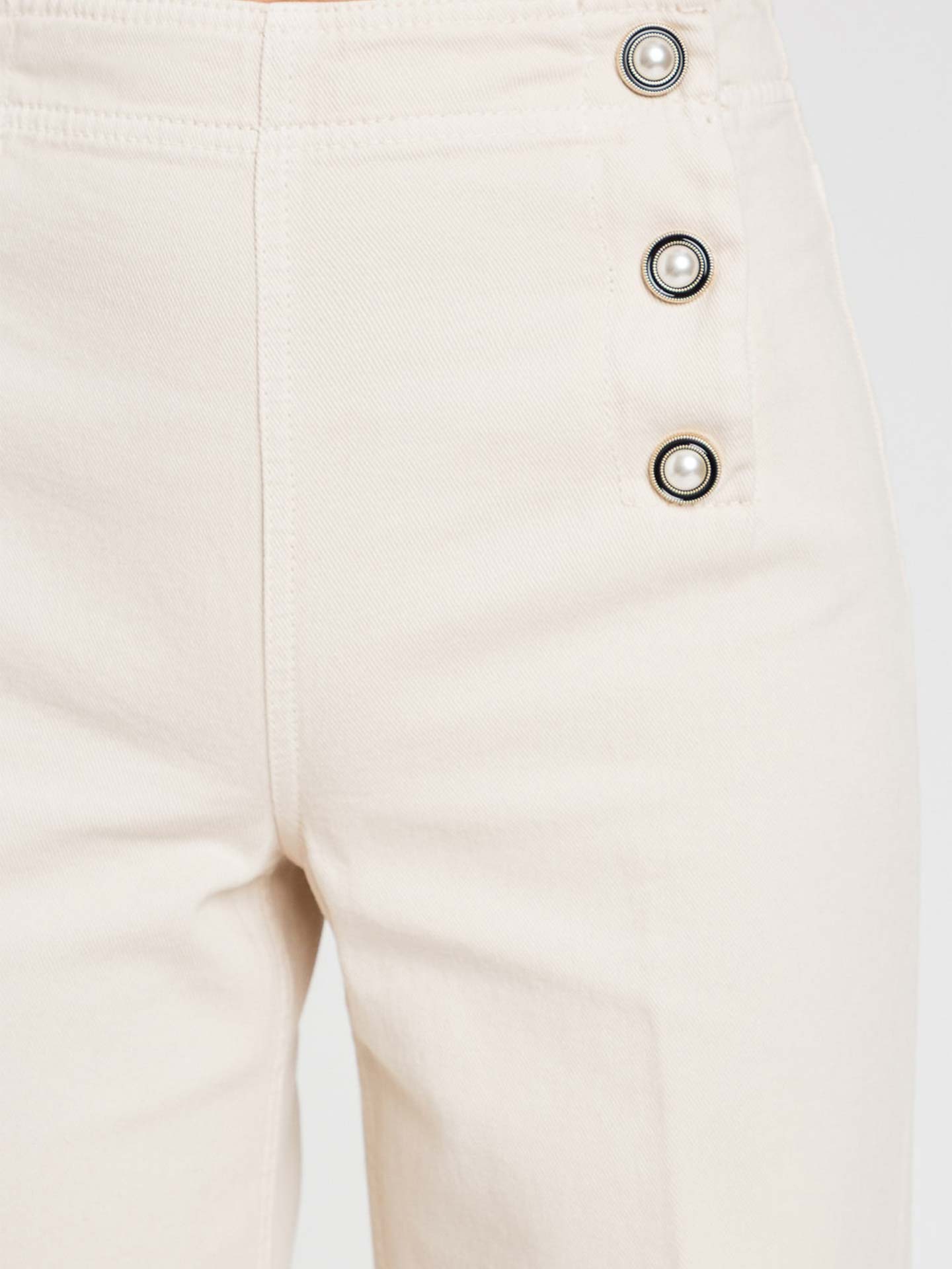 Calças de Cintura Subida