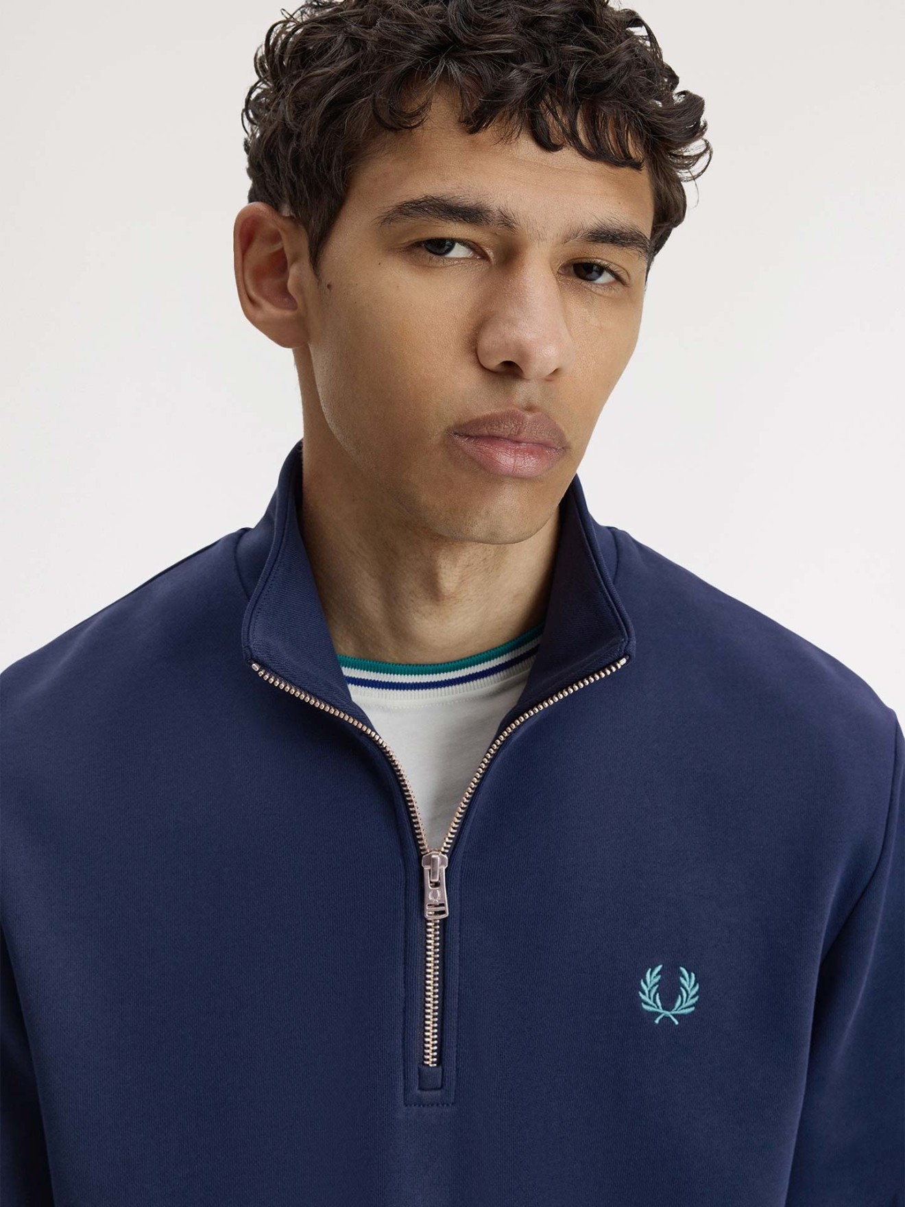 Camisola com Gola Meio Fecho M3574