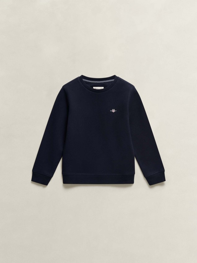 Sweatshirt com Logo Bordado
