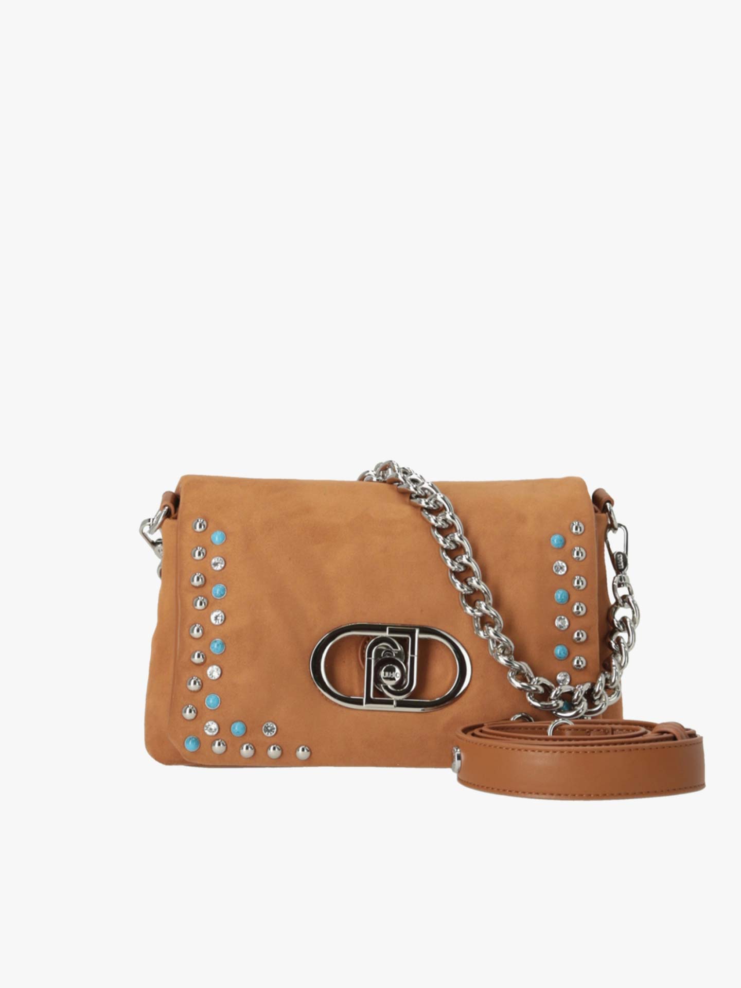 Mala de Tiracolo Efeito Camurça