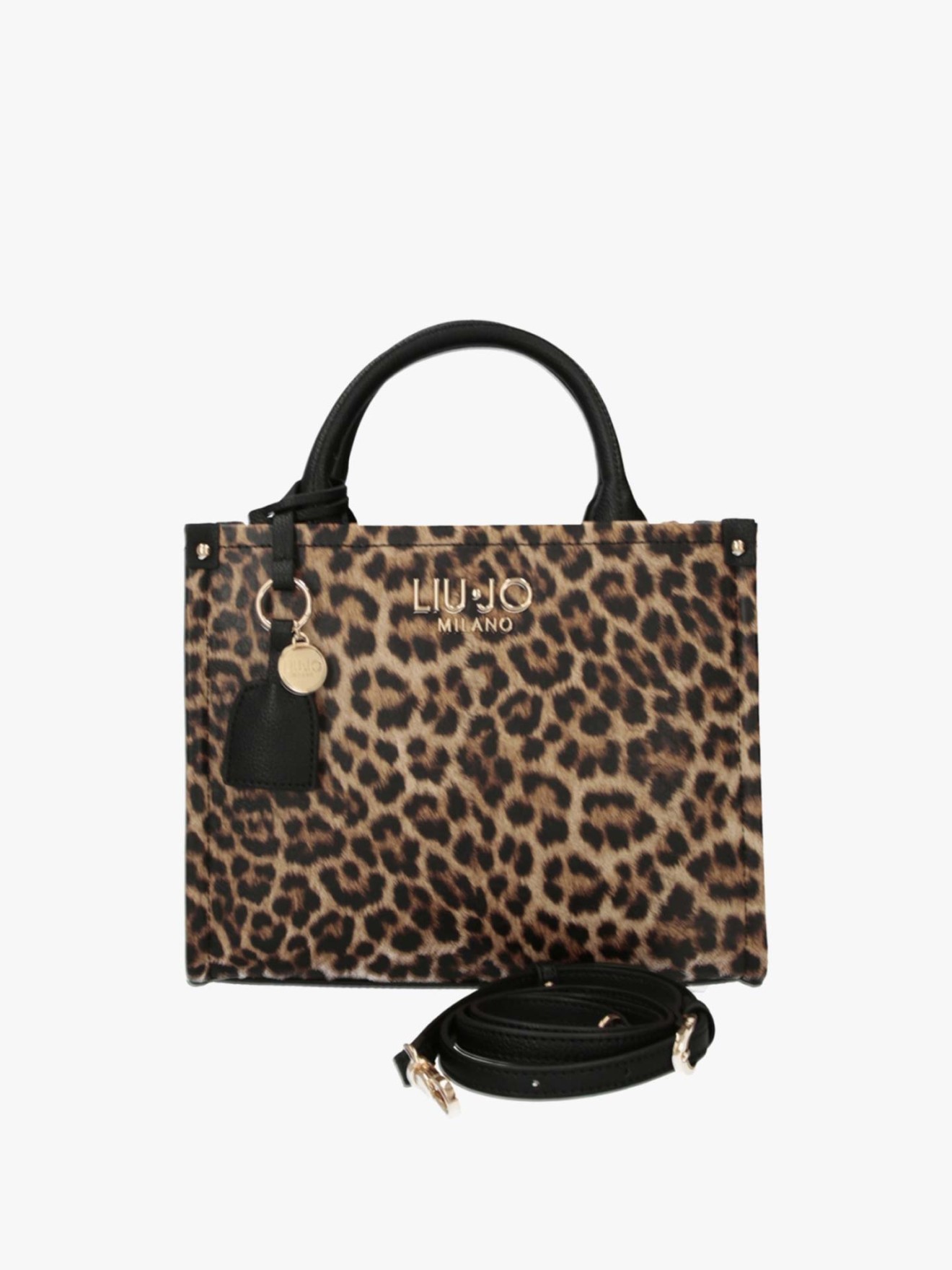 Mala de Mão com Padrão Leopardo