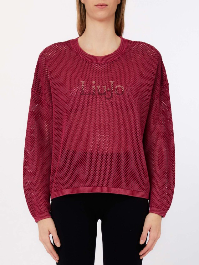 Camisola de Malha Perfurada