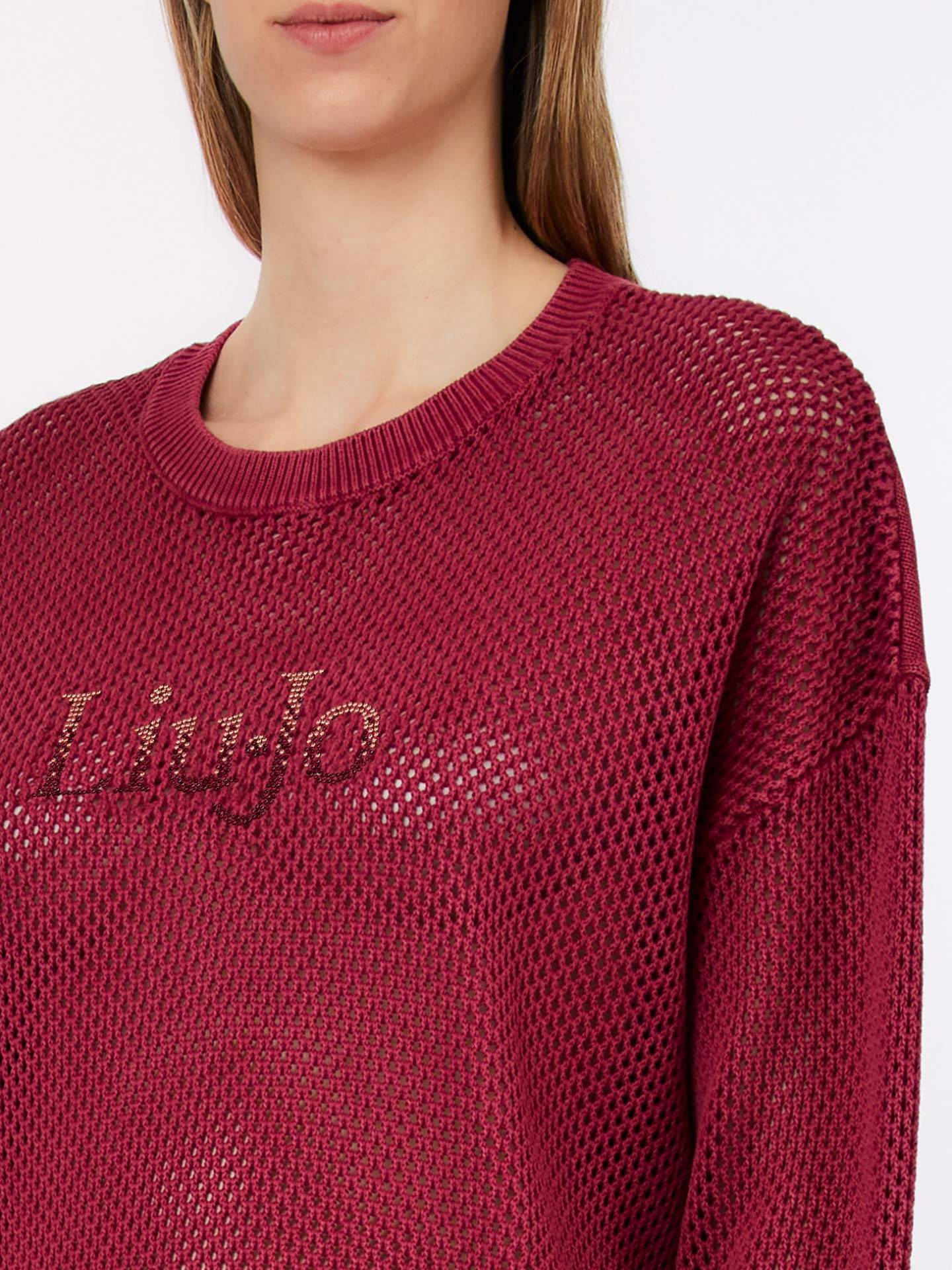 Camisola de Malha Perfurada