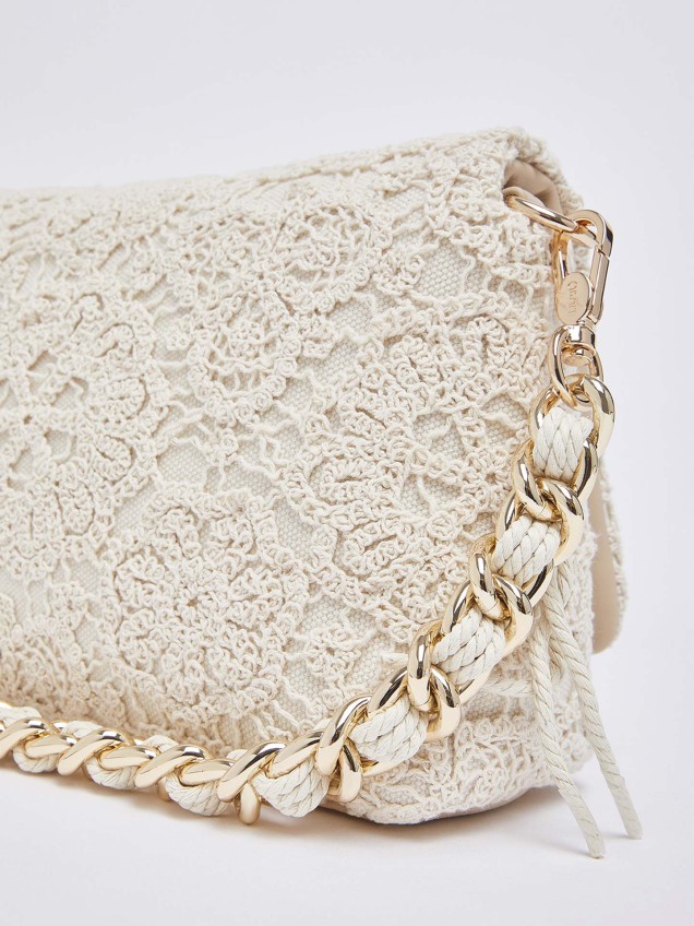 Mala de Ombro em Renda