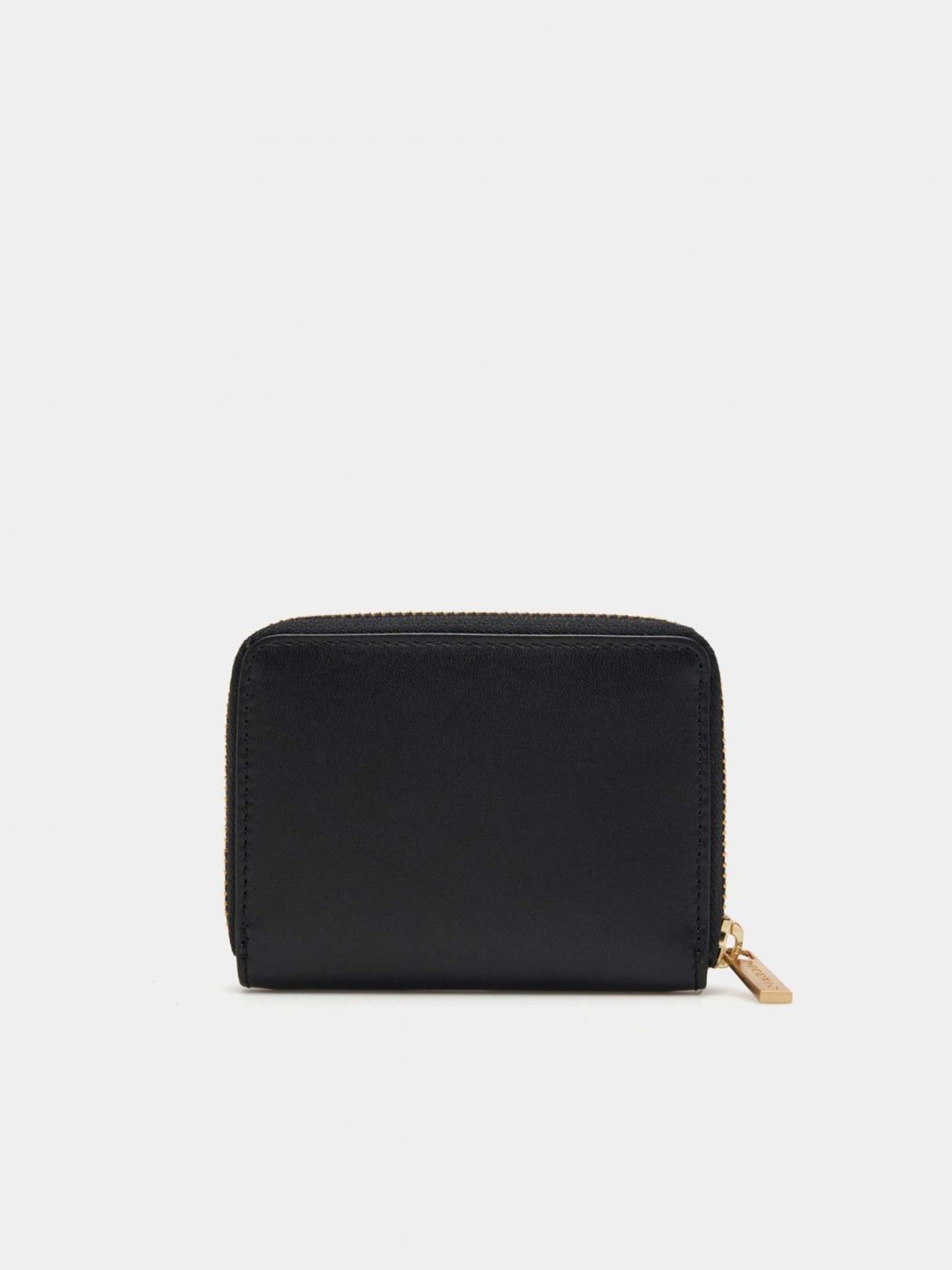 Porta-Moedas Retangular em Pele