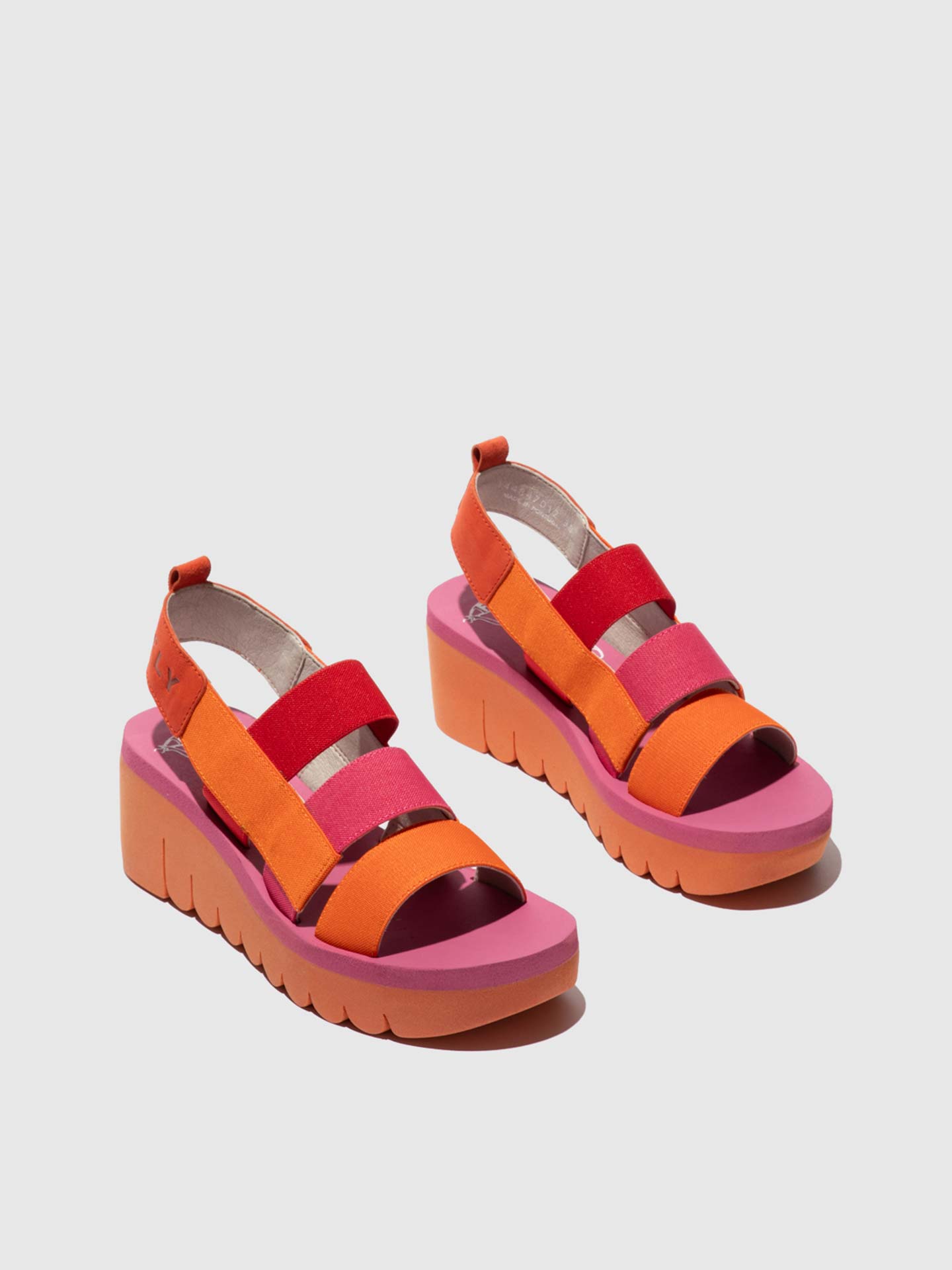 Sandálias de Plataforma Yere em Pele