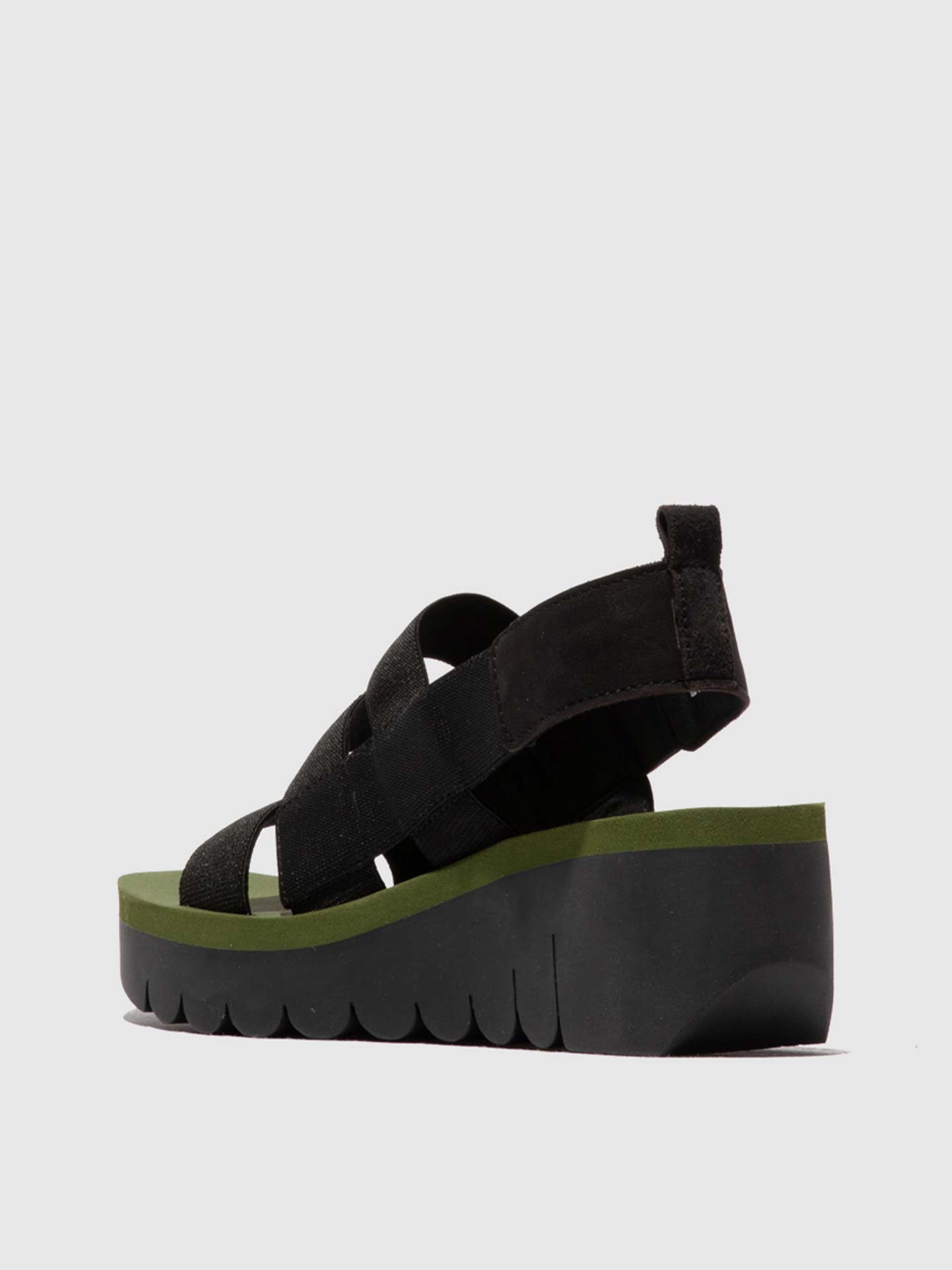 Sandálias de Plataforma Yere em Pele