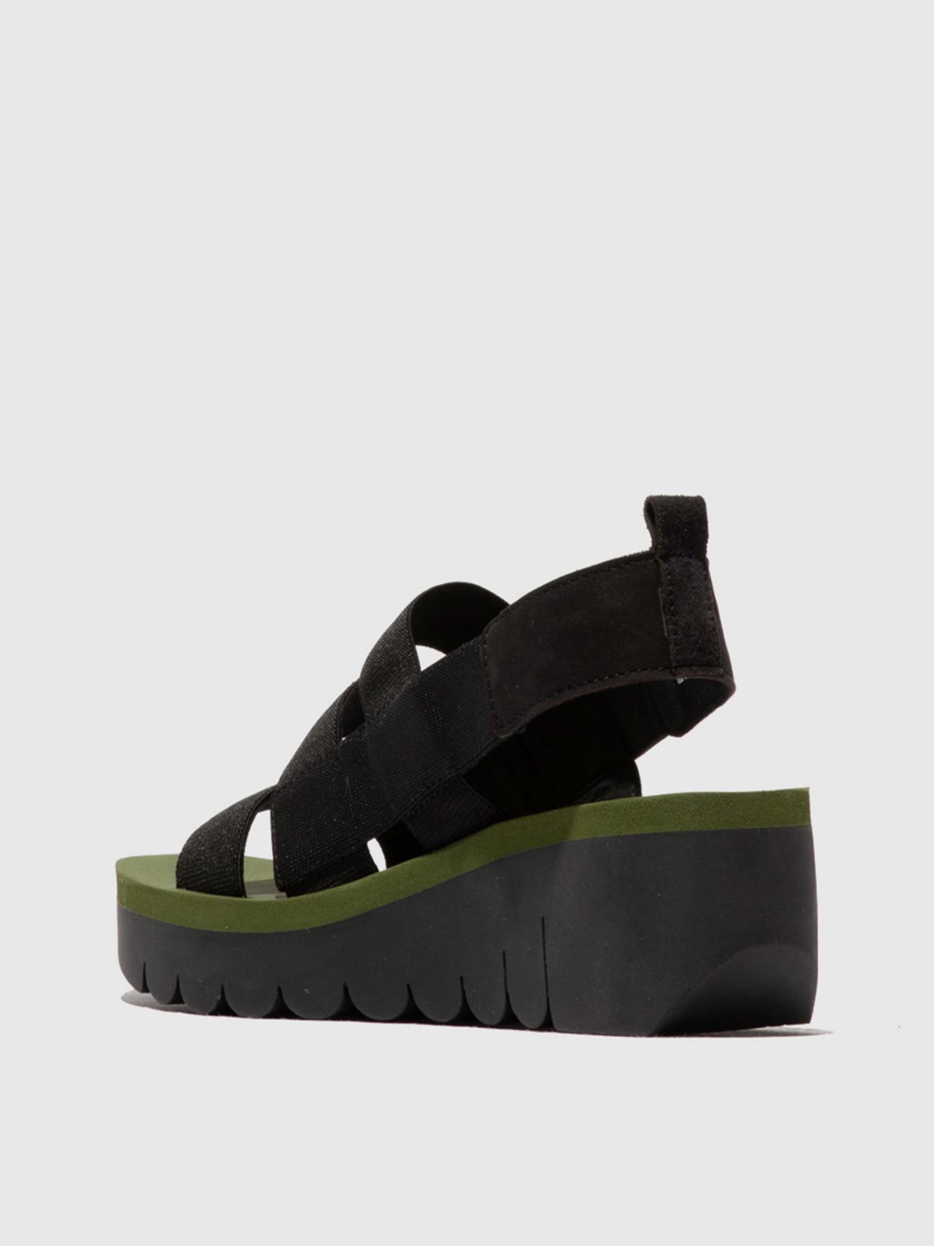 Sand�lias de Plataforma Yere em Pele