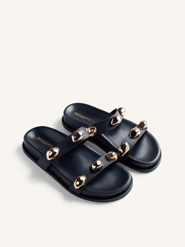 Sandálias Kalou em Pele