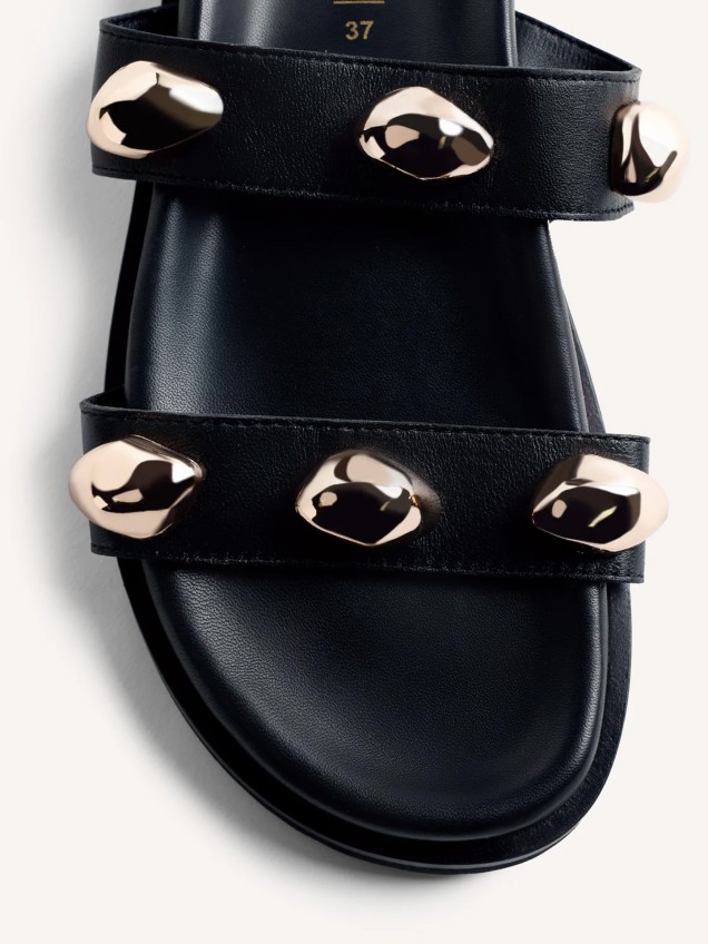 Sandálias Kalou em Pele