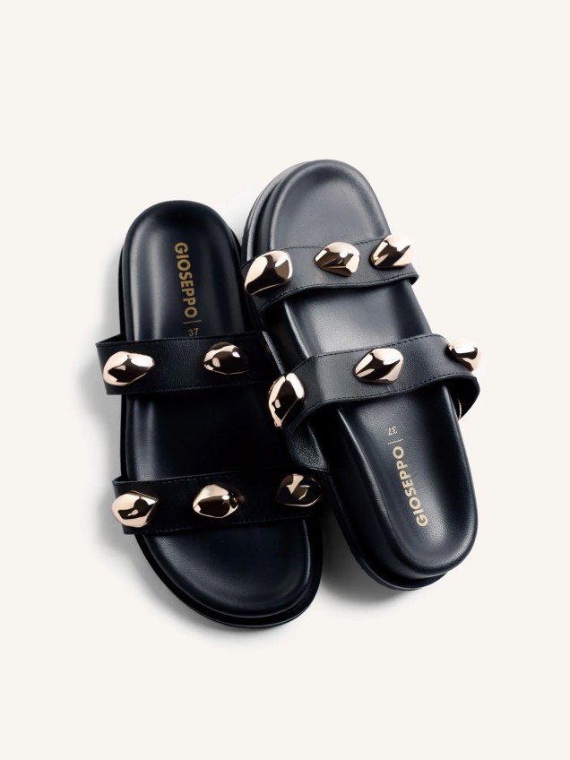 Sandálias Kalou em Pele