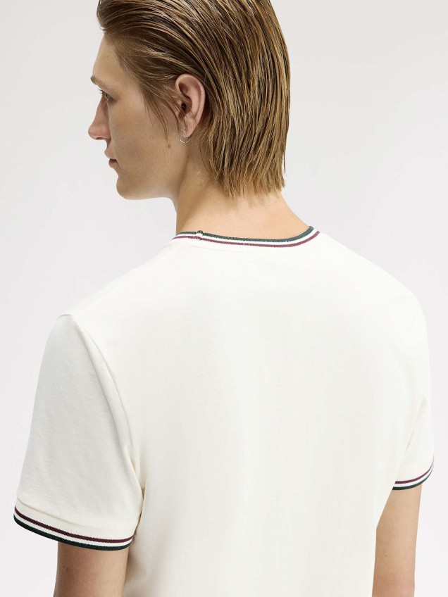 T-shirt com Riscas M1588V