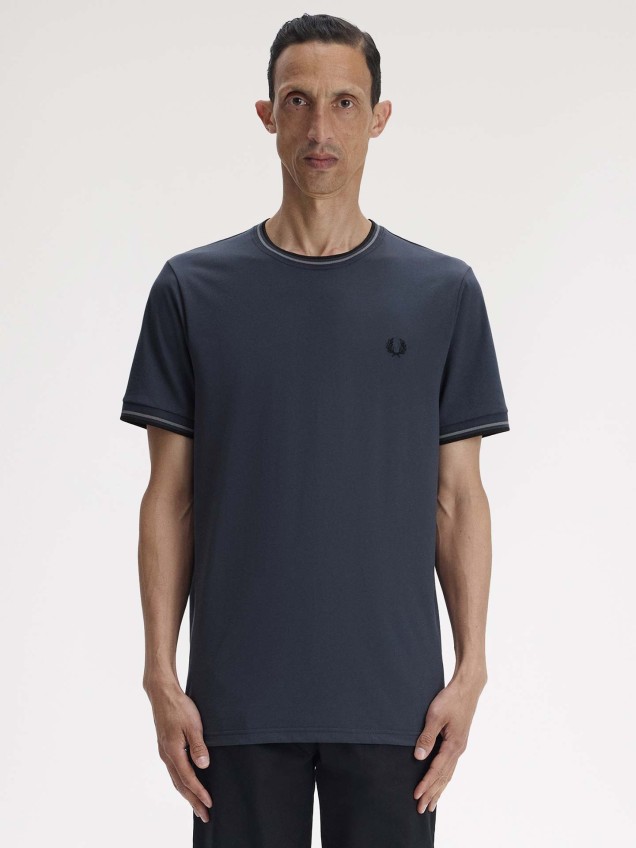 T-shirt com Riscas M1588V