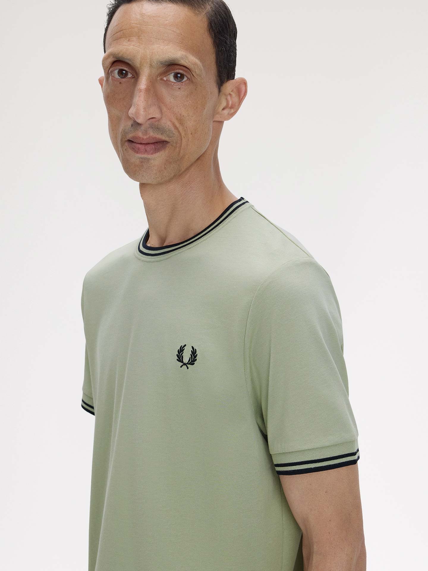 T-shirt com Riscas M1588V