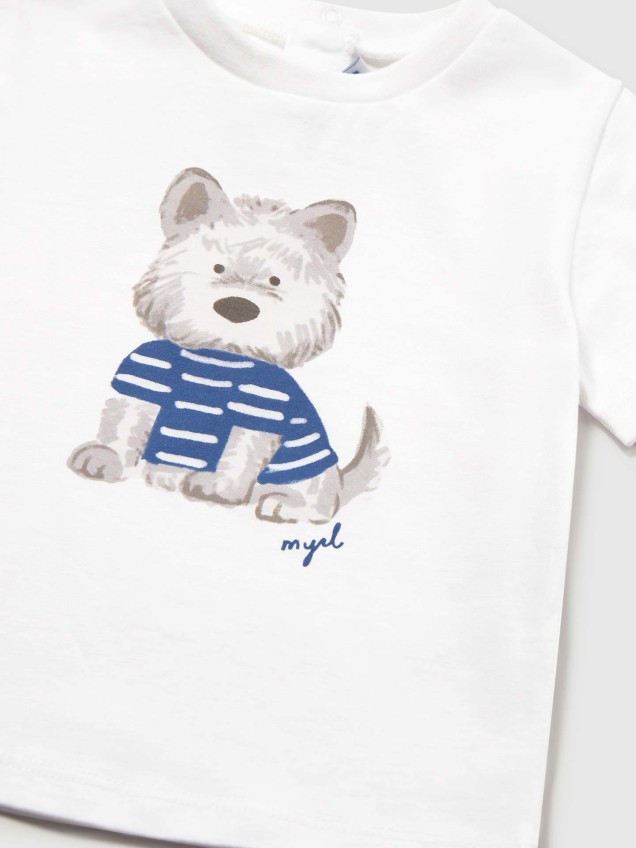 T-shirt com Estampado