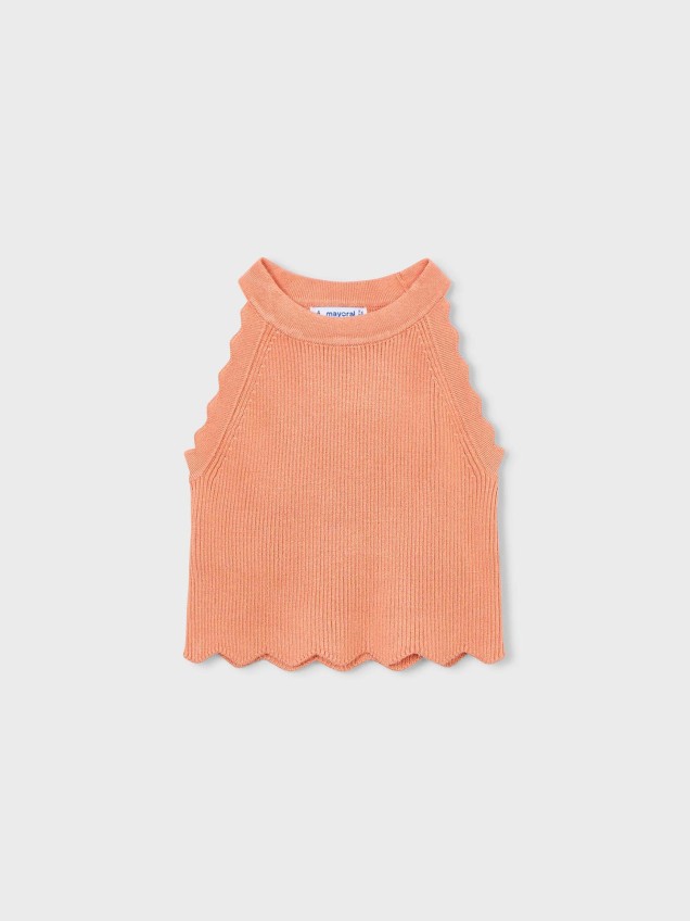 Top de Malha com Gola Halter