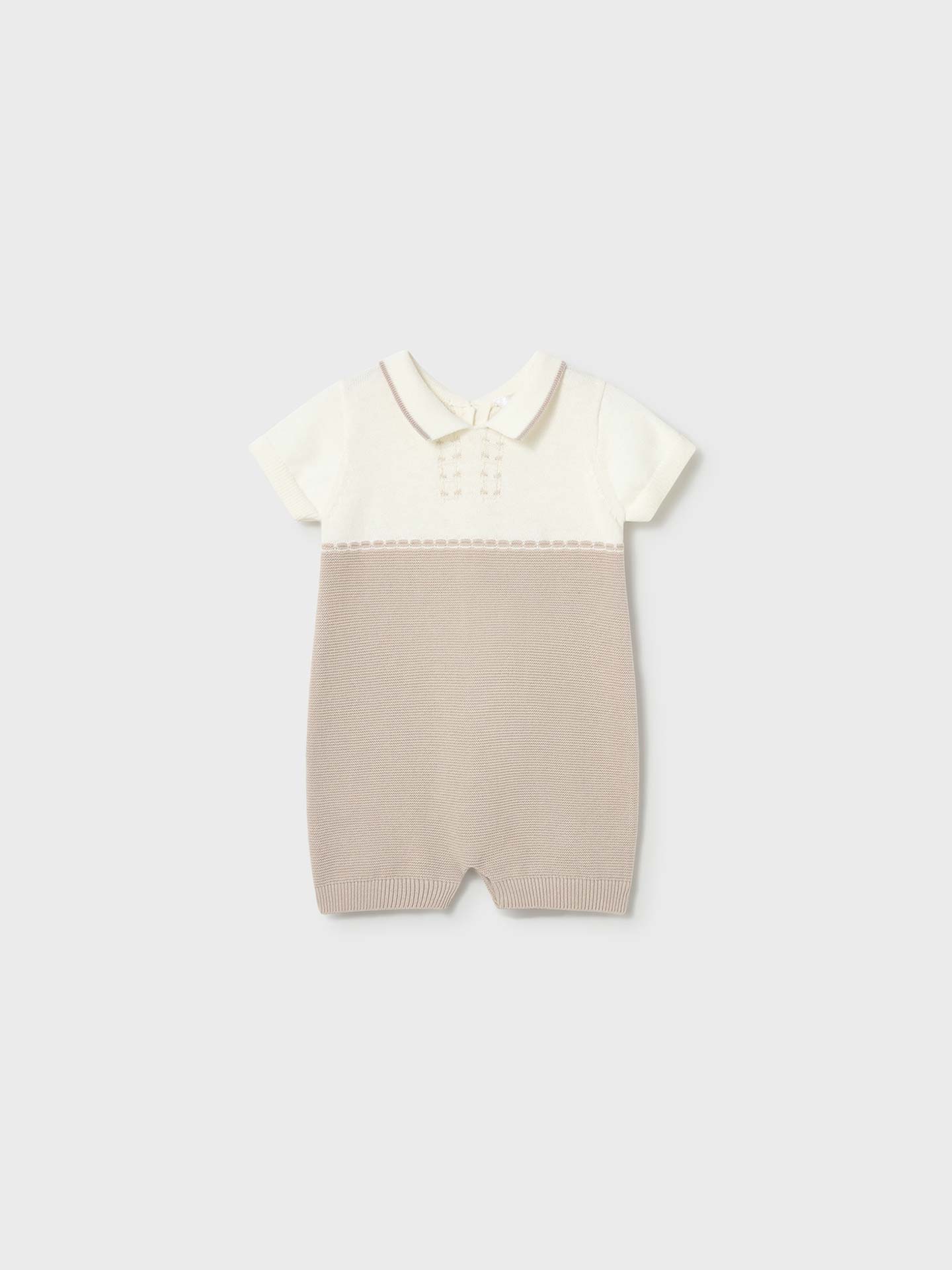Babygrow de Malha de Tricô