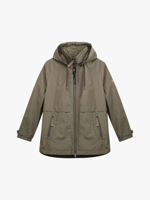 Parka com Capuz Ajust�vel