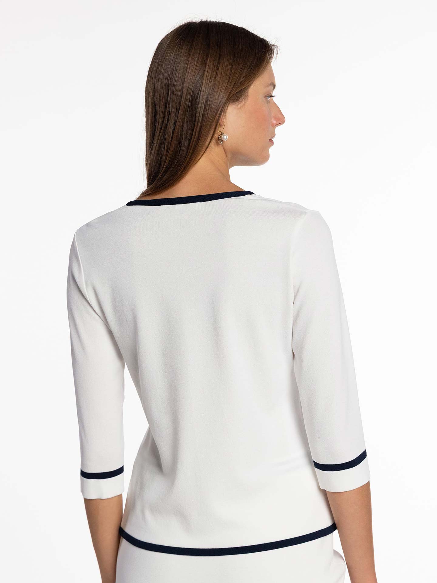 Camisola de Malha com Decote em V