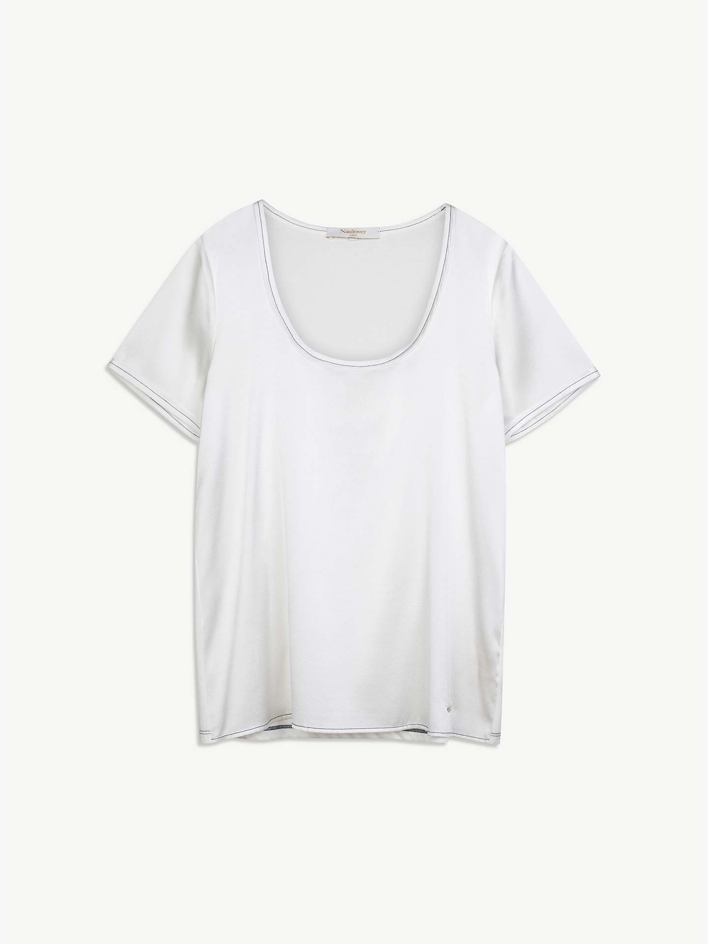 Top com Frente Acetinada