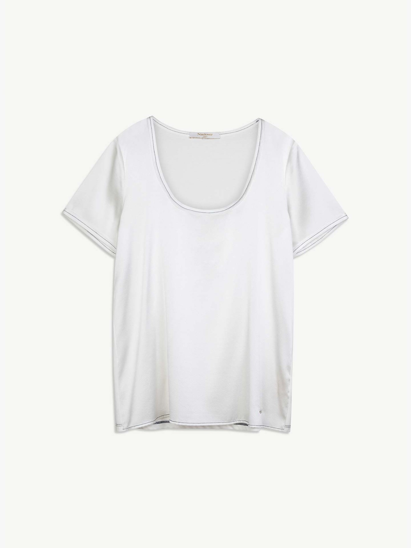 Top com Frente Acetinada