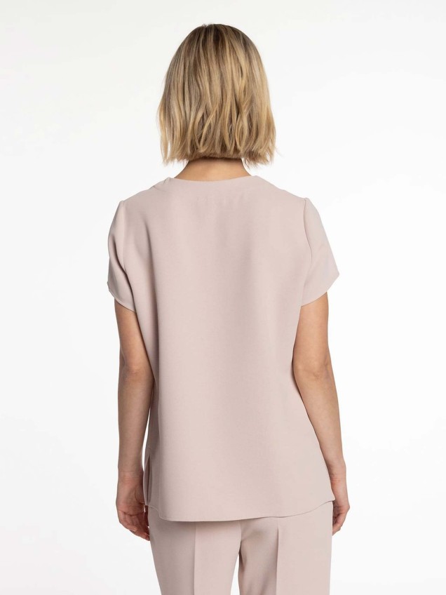 Blusa com Decote em V