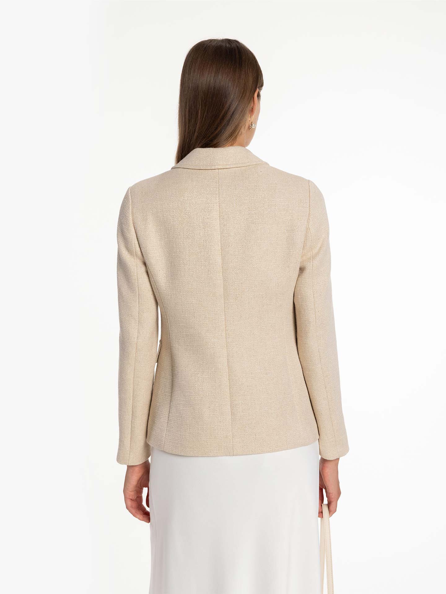 Blazer em Tweed