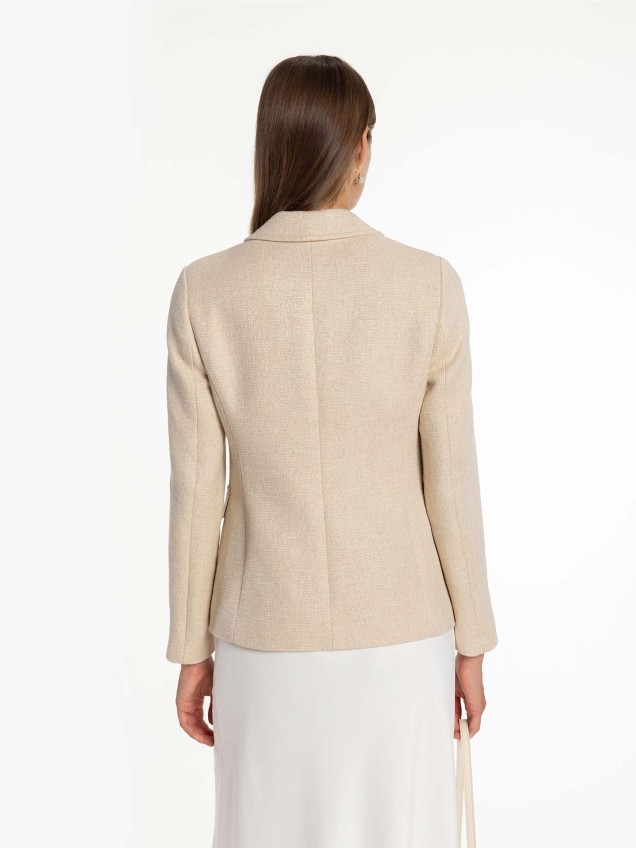 Blazer em Tweed