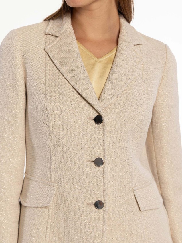 Blazer em Tweed