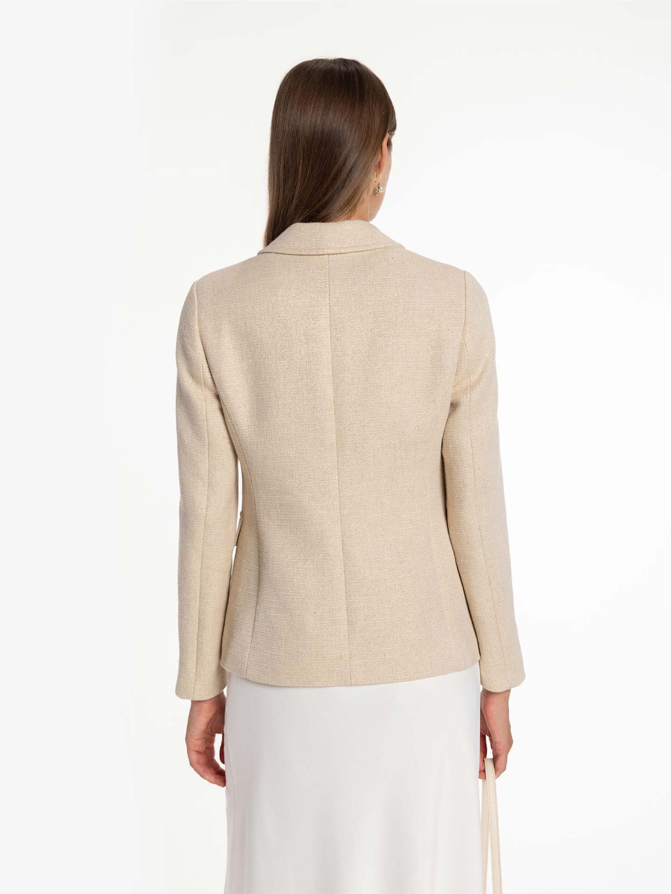 Blazer em Tweed