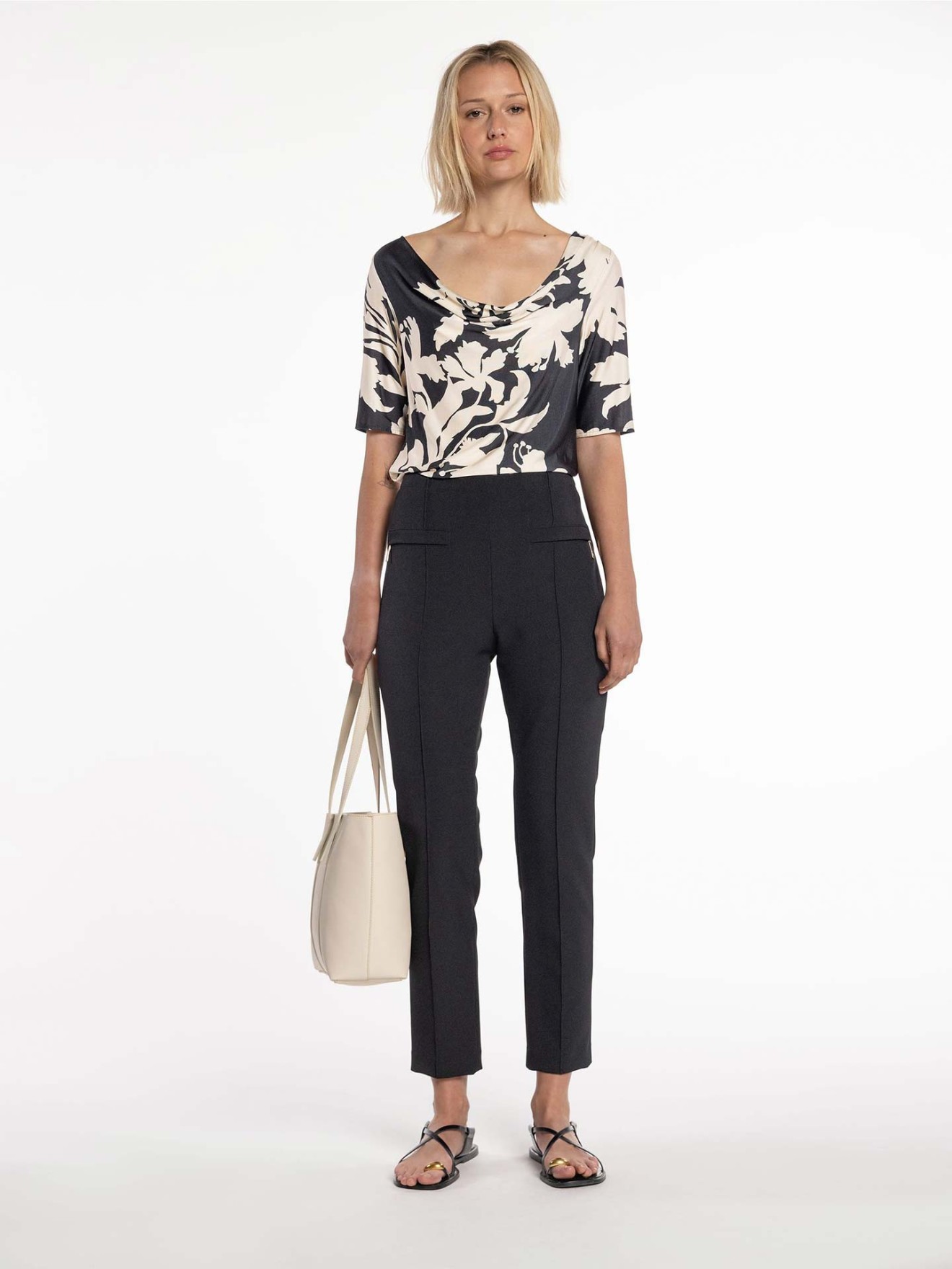 Cal�a Skinny Cropped de Sarja