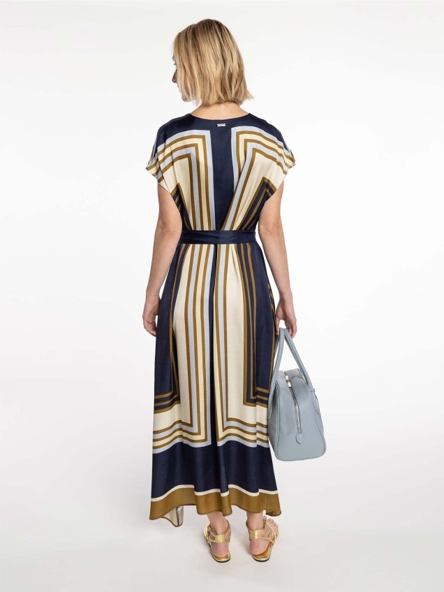 Vestido Comprido Estampado