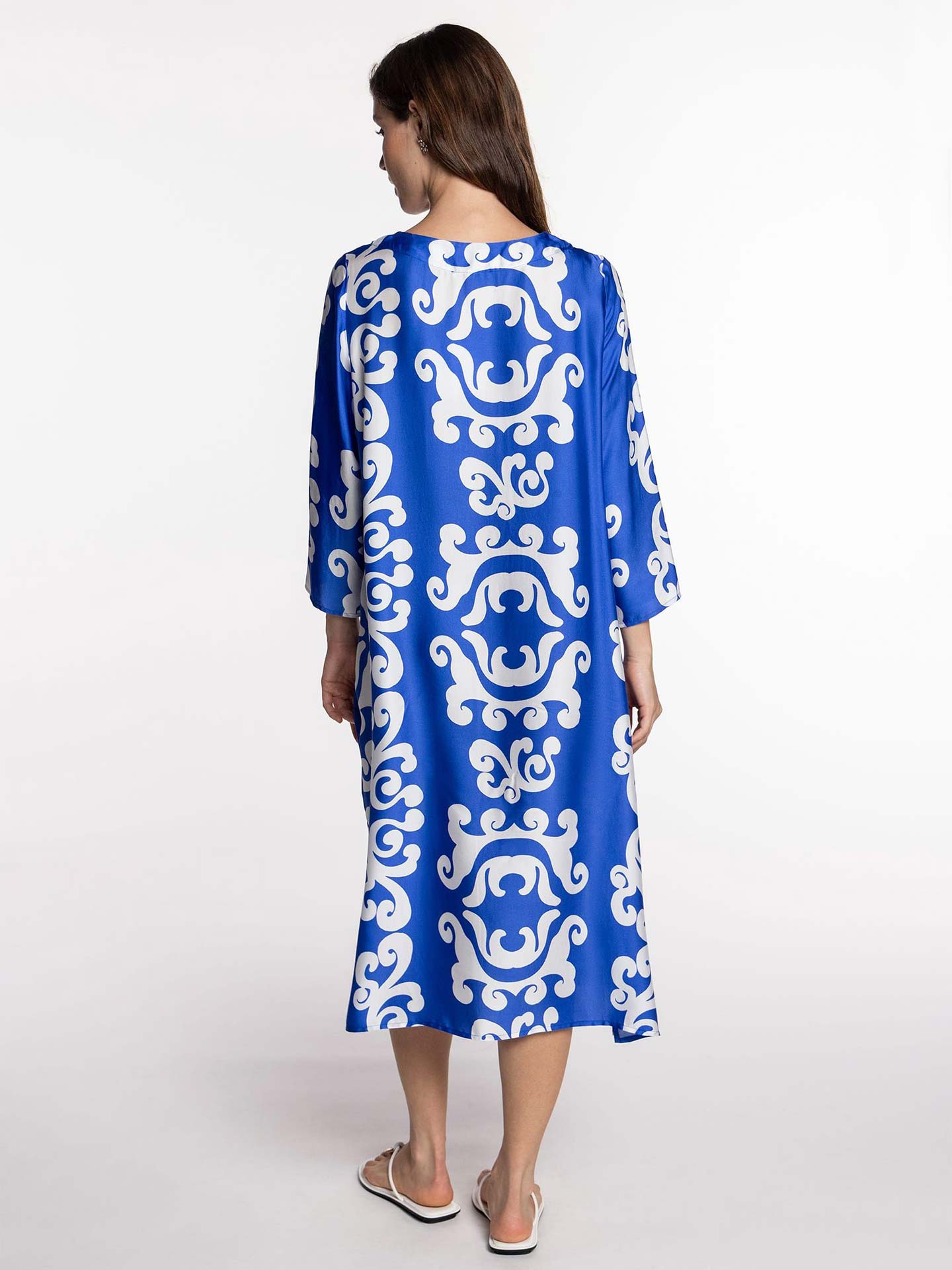 Vestido Midi Estampado