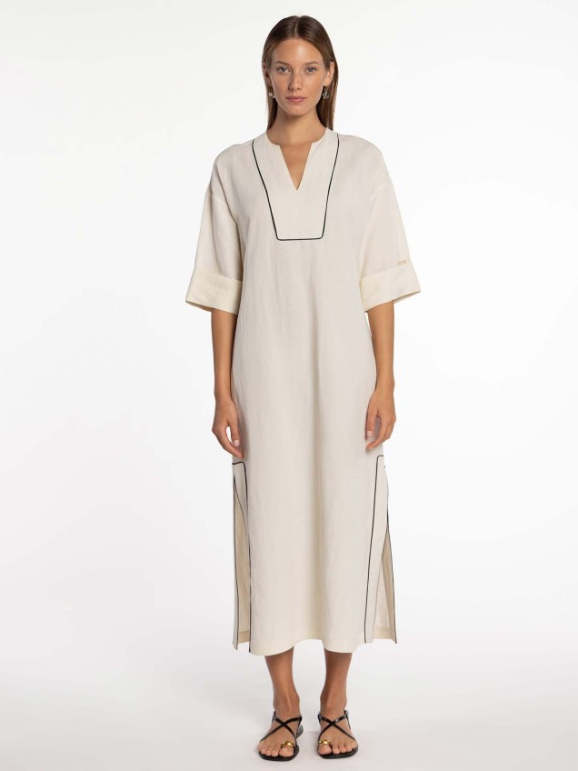 Vestido com Manga Larga