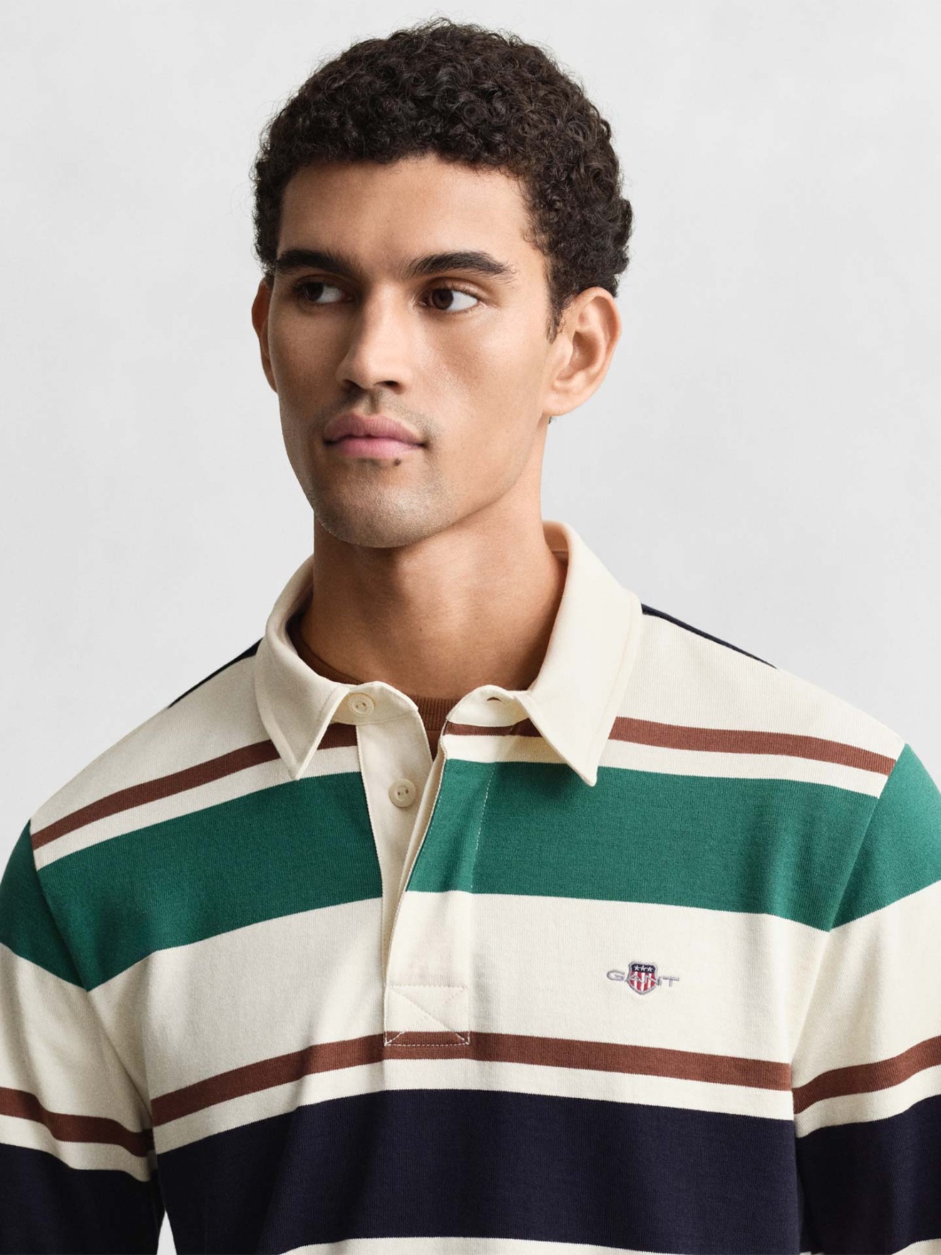 Polo de Manga �s Riscas
