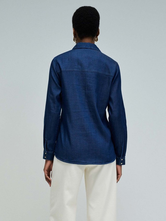 Camisa em Lightdenim