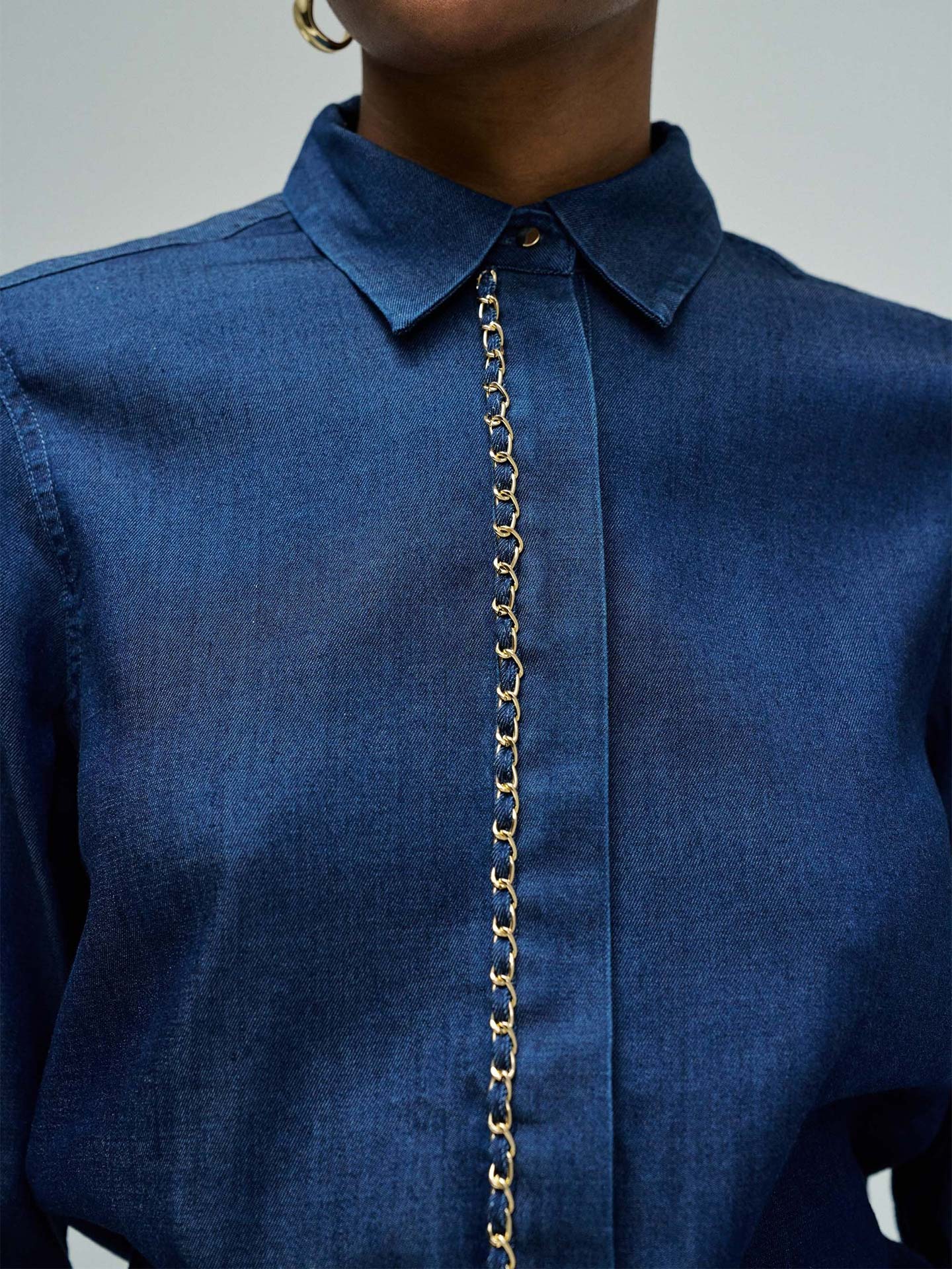 Camisa em Lightdenim