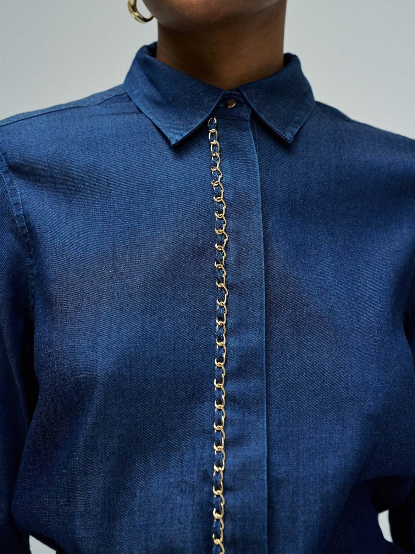 Camisa em Lightdenim