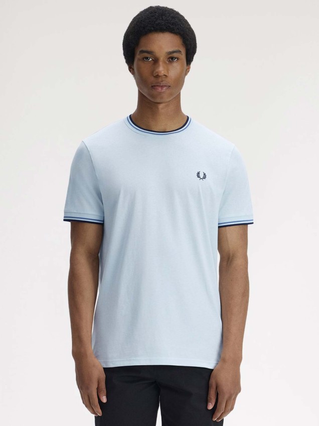 T-shirt com Riscas M1588V