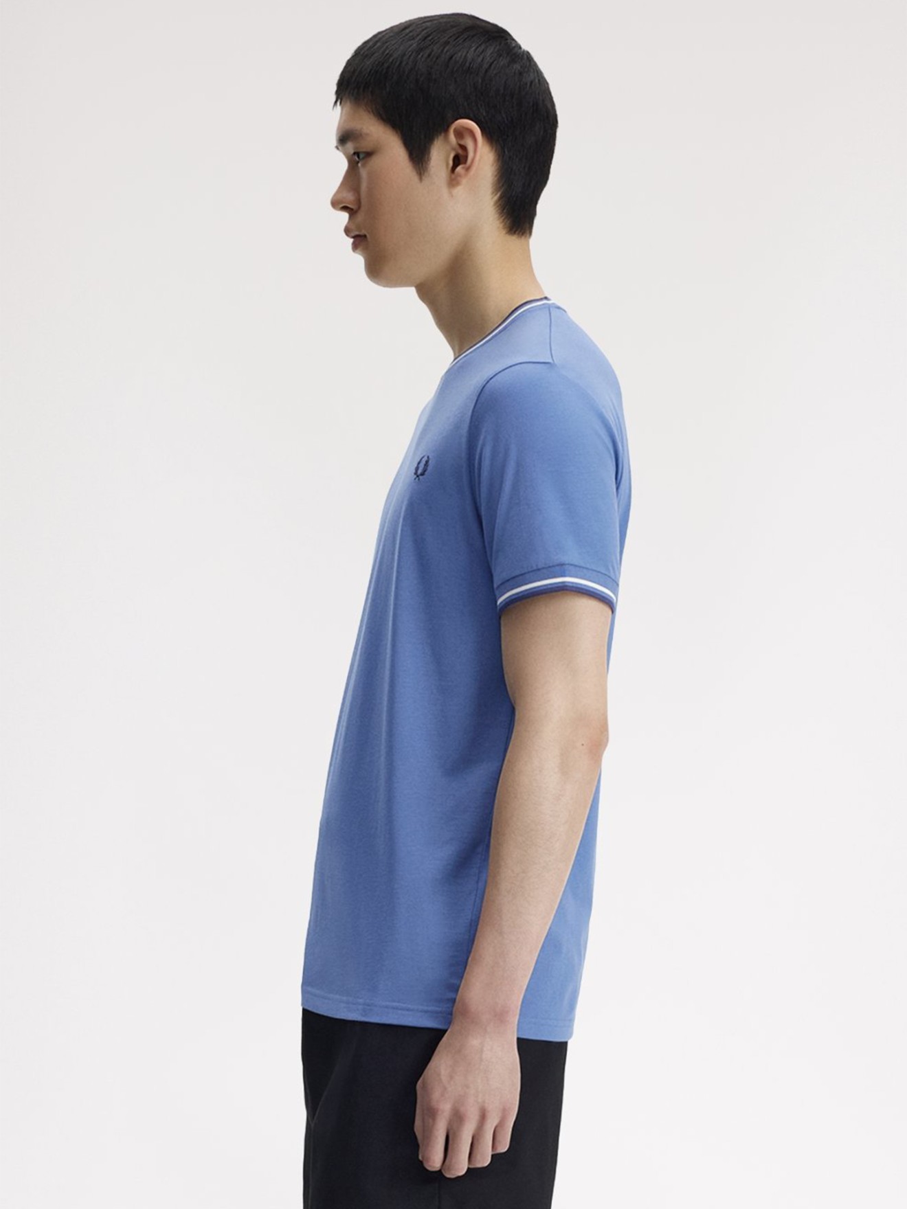 T-shirt com Riscas M1588V