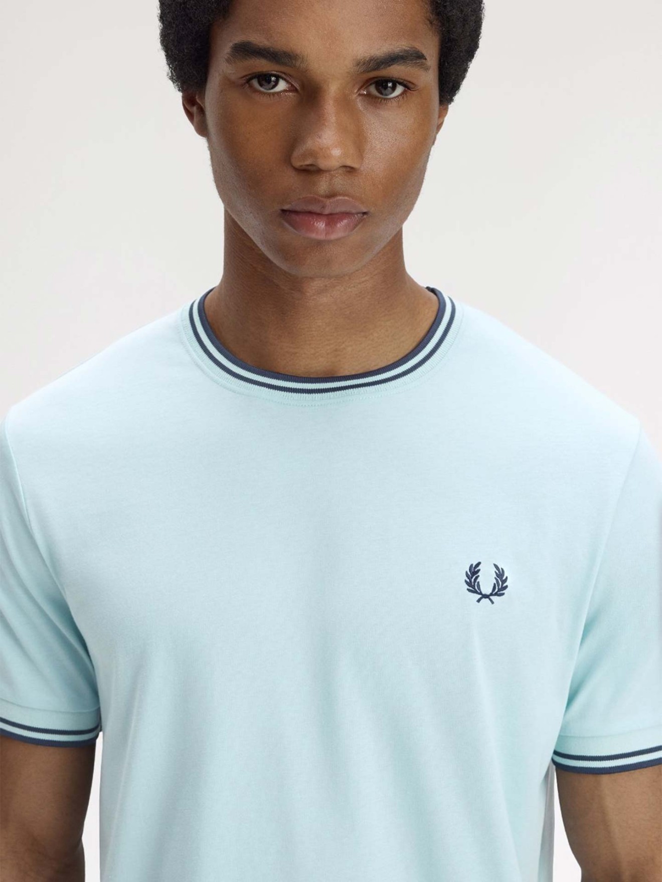 T-shirt com Riscas M1588V